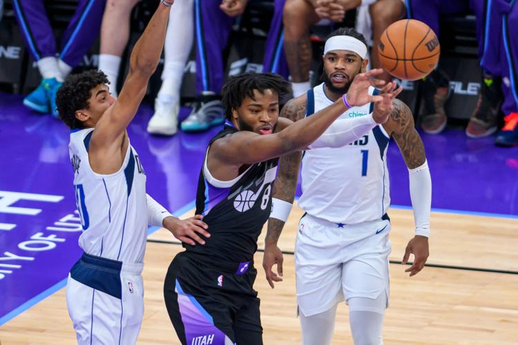 George scores 37, Marklkanen adds 33 as Jazz top Mavericks ...