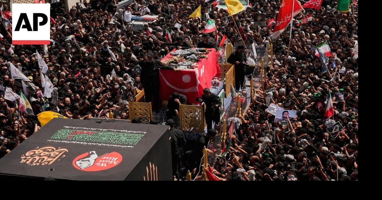 Thousands Participate in Funeral Procession for Iran’s Deceased Supreme Leader Khamenei in Iraq | Ap Video