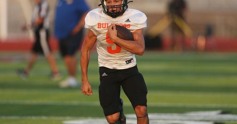 Orange Grove football scrimmaged against Moody at Cabaniss Stadium on Thursday, Aug. 13, 2026.