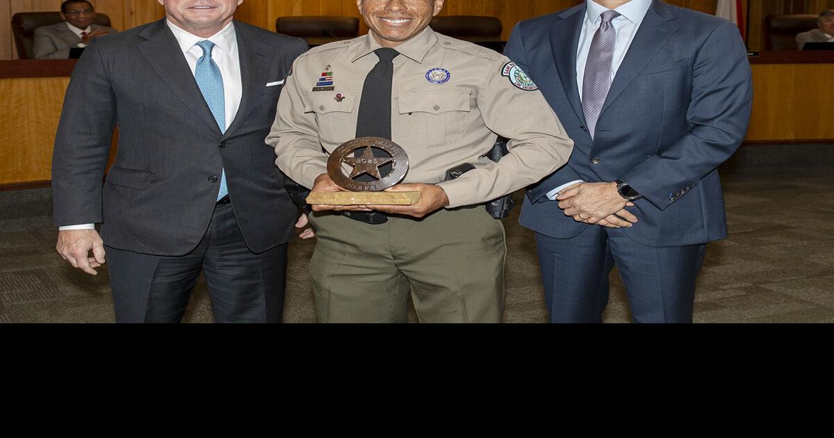 Angelina County game warden named Officer of the Year Local & State
