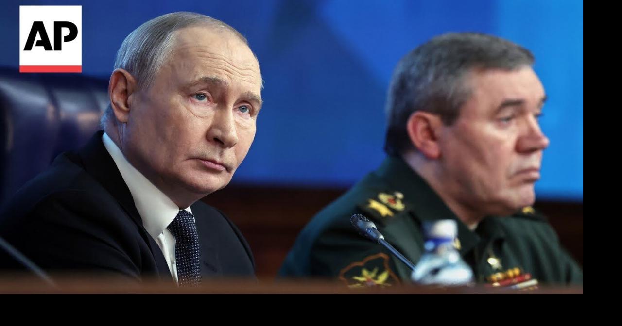 Putin warns that Russia will seek to extend its gains in Ukraine if ...