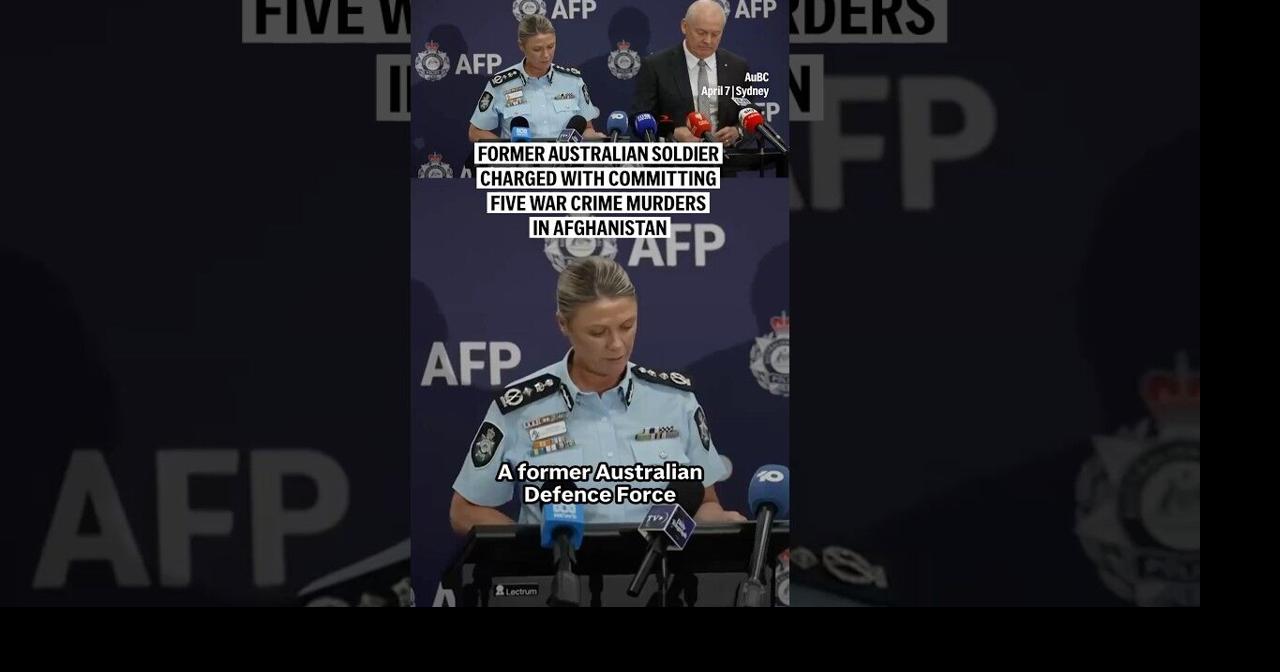 Former Australian soldier charged with committing five war crime ...