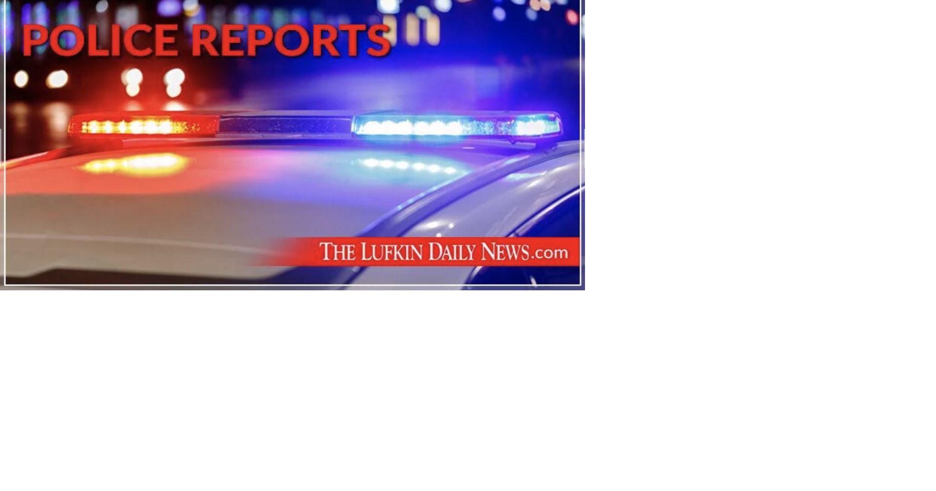POLICE REPORTS Authorities report nine arrests Police Report