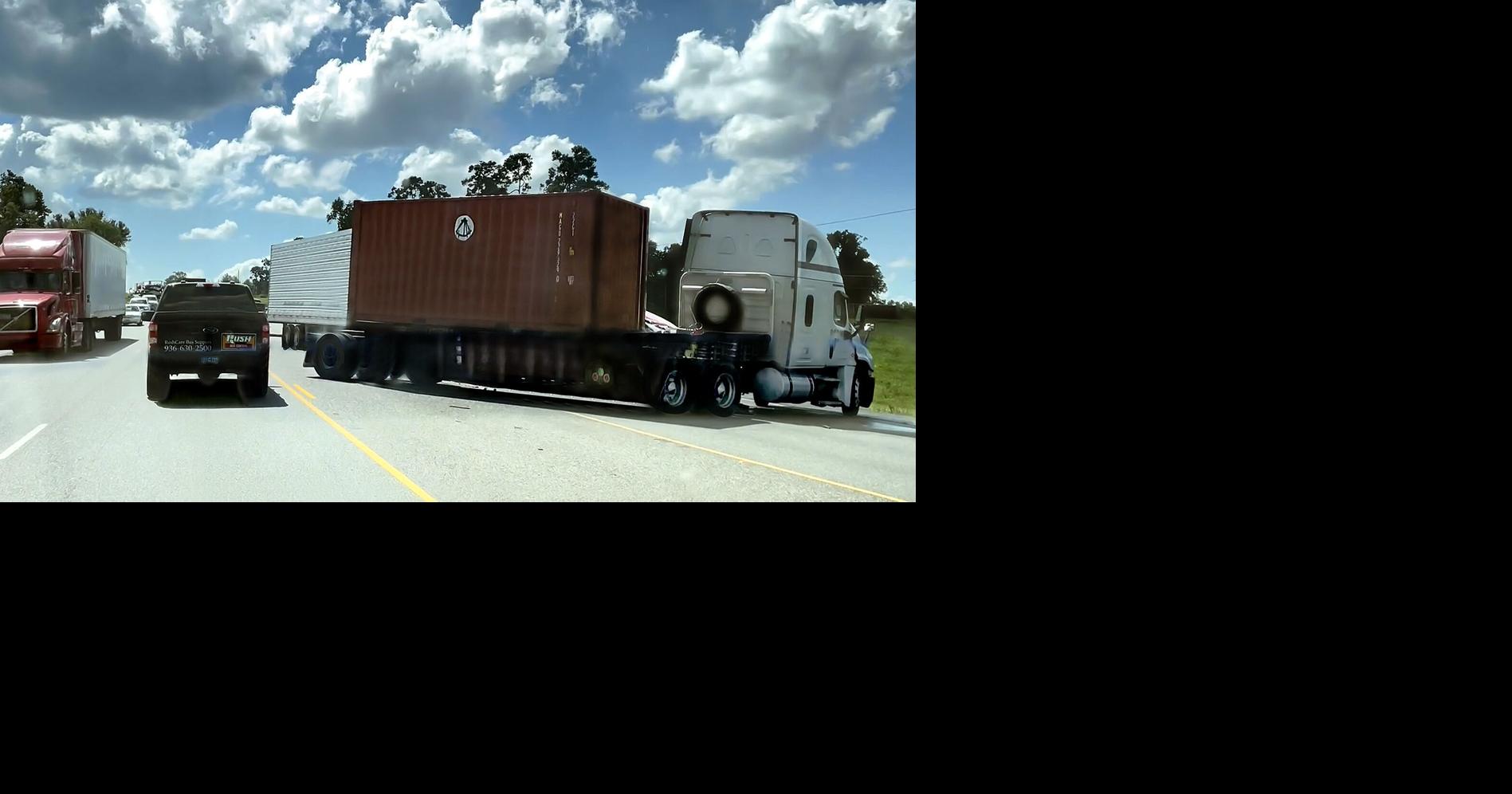 Man ticketed for unsafe turn after collision between two commercial