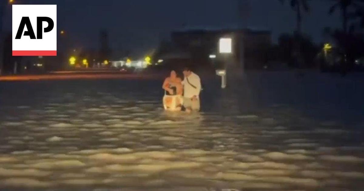 Helene Rescued Video shows Florida residents being rescued after Hurricane Helene | Ap ...