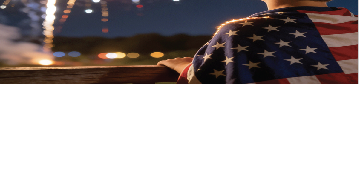 Celebrating the Red, White and Blew-ya!