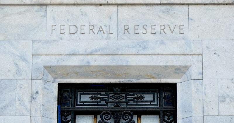 FILE PHOTO: The Federal Reserve Board building in Washington