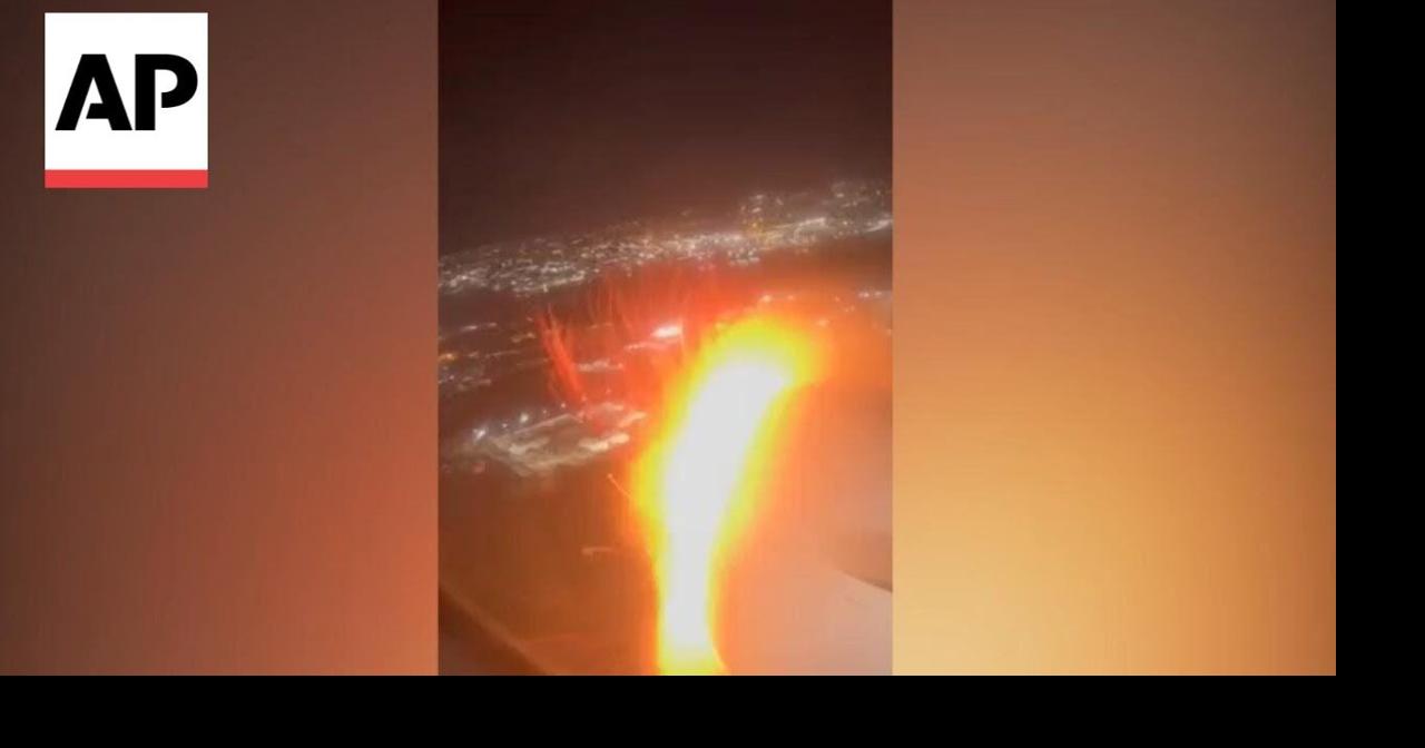 Video captures moment bird hits plane’s engine after takeoff in New ...