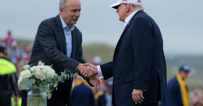 U.S. President Trump visits Ireland