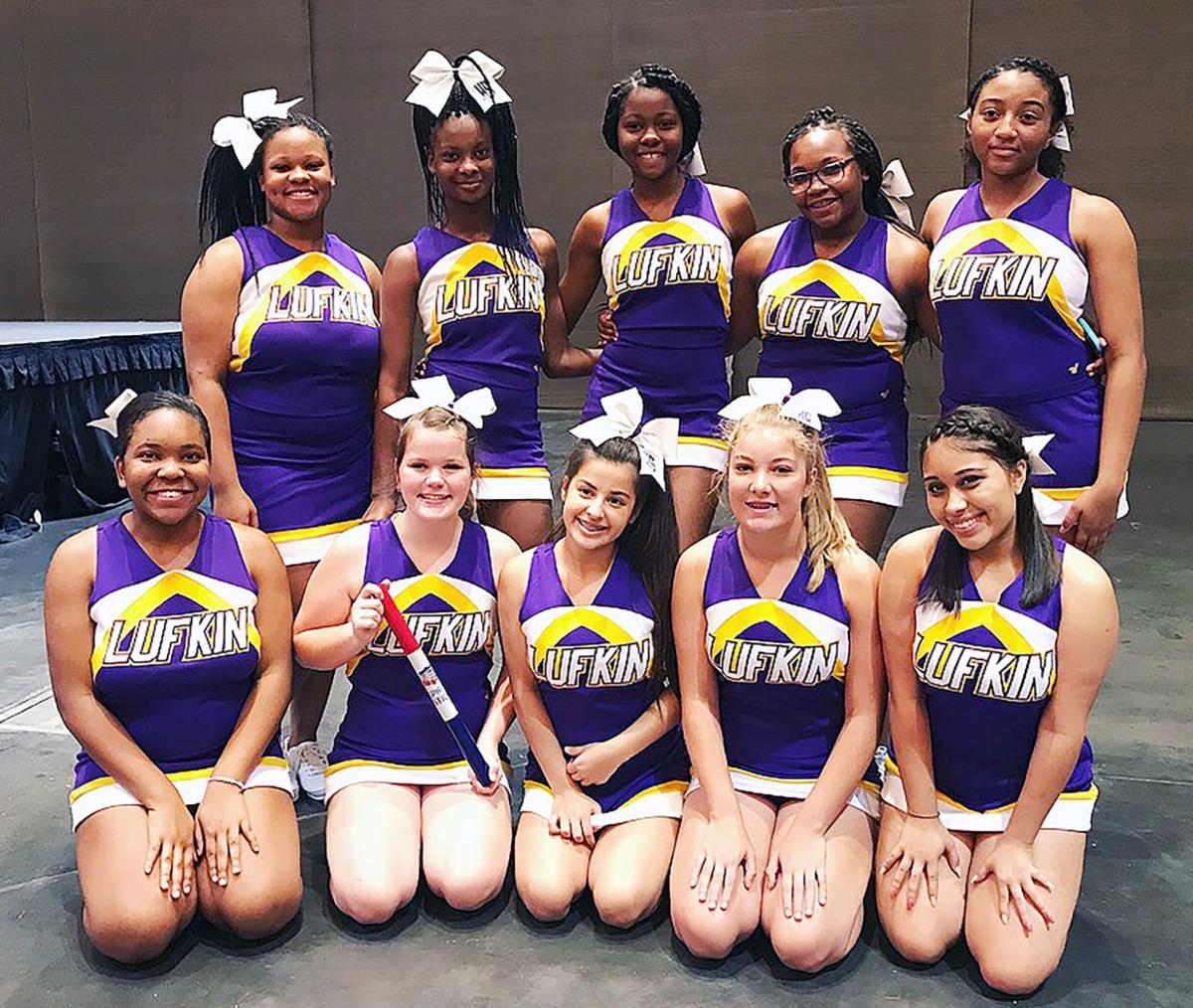 Lufkin High School Cheer Squads sweep National Cheerleaders Association