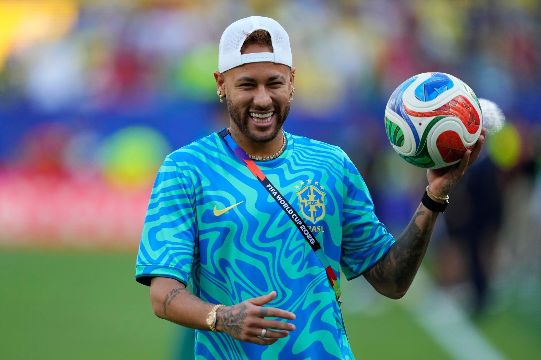 Our idol is back': Neymar debuts in this World Cup as a sub for