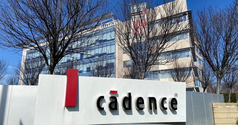 Cadence Design Systems logo is pictured in San Jose