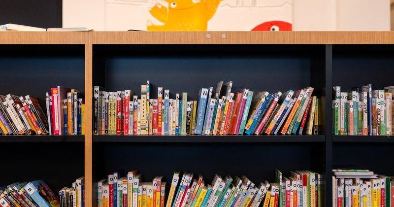 Books from Dolly Parton's Imagination Library at Martin Luther King Jr. Memorial Library in Washington