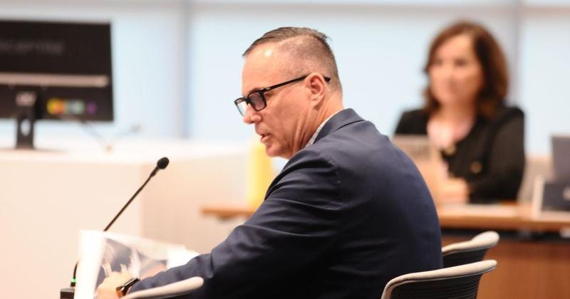 Deputy Superintendent David Bates presented the El Paso ISD Board of Trustees with options to bring the district back to financial stability during the special session held on Thursday, June 4 at EPISD headquarters
