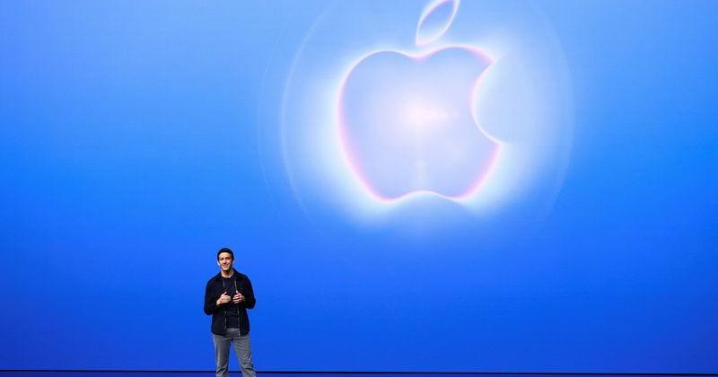 Apple holds event at the Steve Jobs Theater on its campus in Cupertino