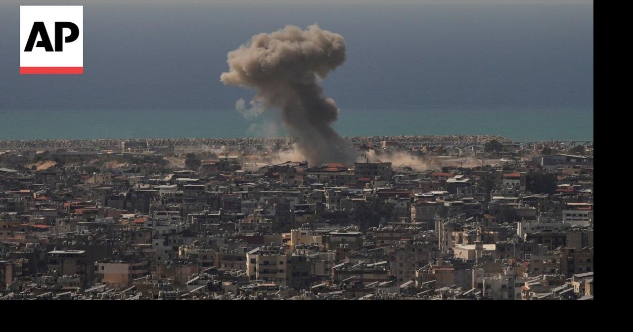 Explosions rock Beirut as plumes of smoke fill the sky in Lebanon | Ap ...