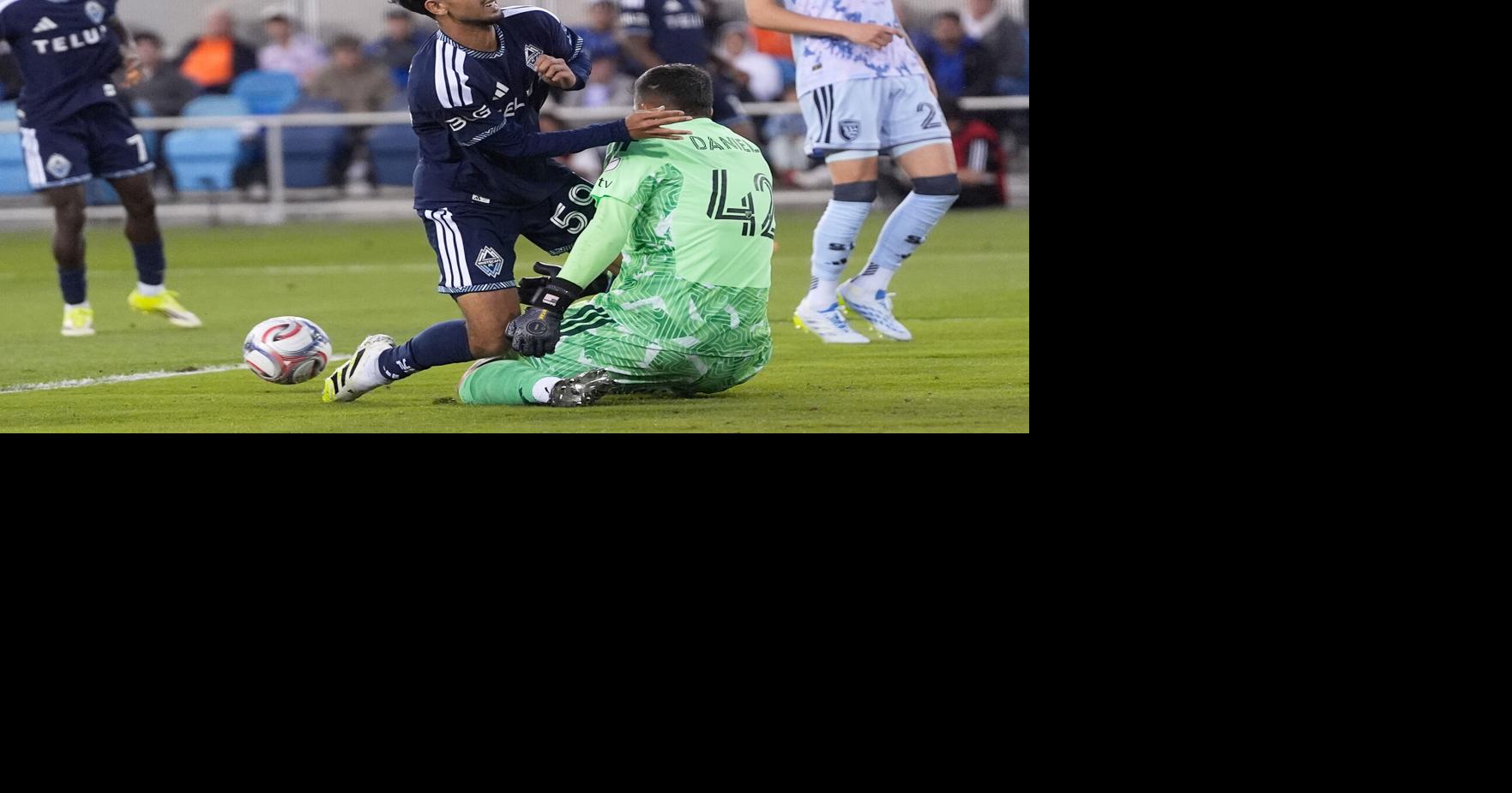 MLS Whitecaps Earthquakes Soccer