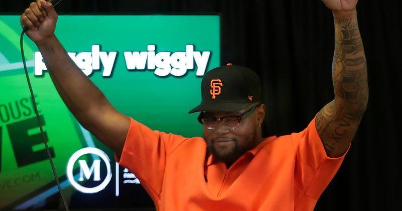 Clubhouse Live with Green Bay Packers defensive lineman Rashan Gary in the Fox Club at Fox Cities Stadium in Grand Chute, Wisconsin on Monday, October 13, 2025.
Wm. Glasheen USA TODAY NETWORK-Wisconsin