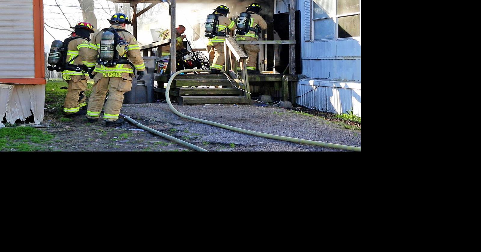 Adult dog, several puppies die in Friday morning fire at Laurel Mobile