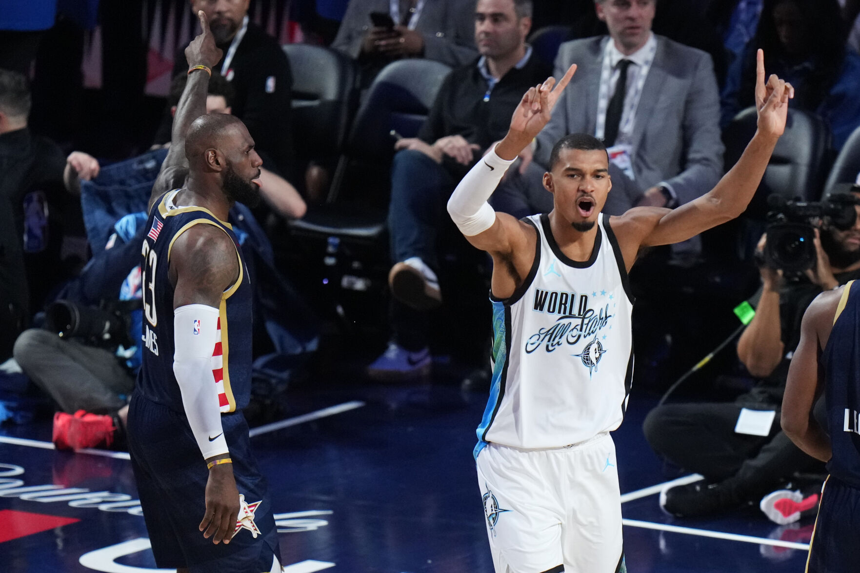 Wembanyama's opening-tip intensity, and how yet another NBA All