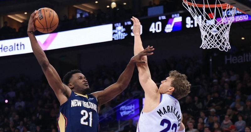 NBA: New Orleans Pelicans at Utah Jazz