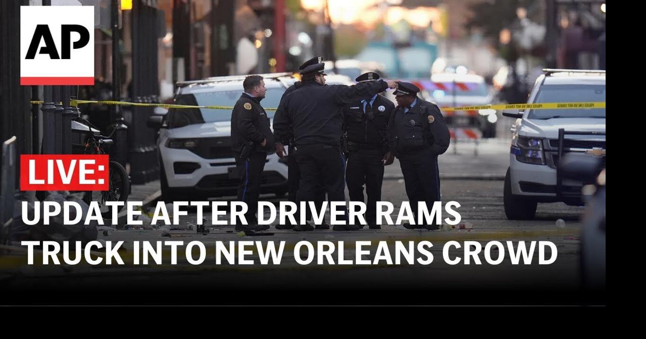 LIVE: Press conference after driver rams truck into New Orleans crowd, killing 10 | Ap Video | lufkindailynews.com
