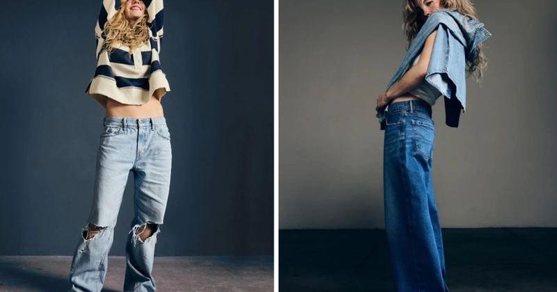 Sydney Sweeney declares it's "low rise season" with American Eagle's new denim c...