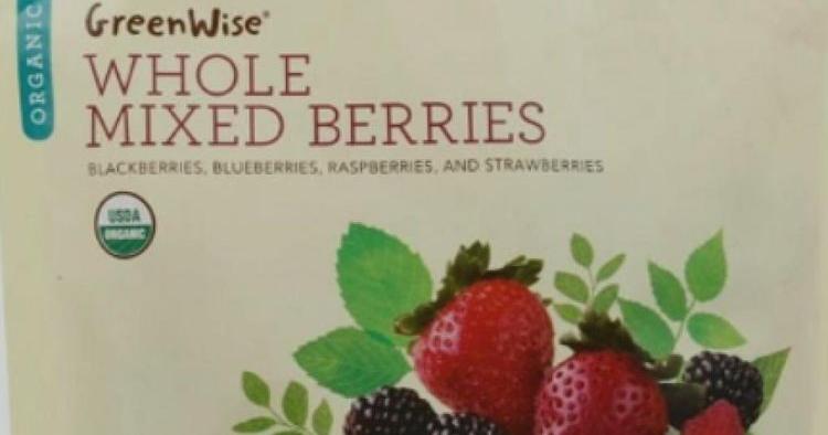 Publix recalls 10-ounce and 48-ounce bags of GreenWise Organic Whole Mixed Berri...