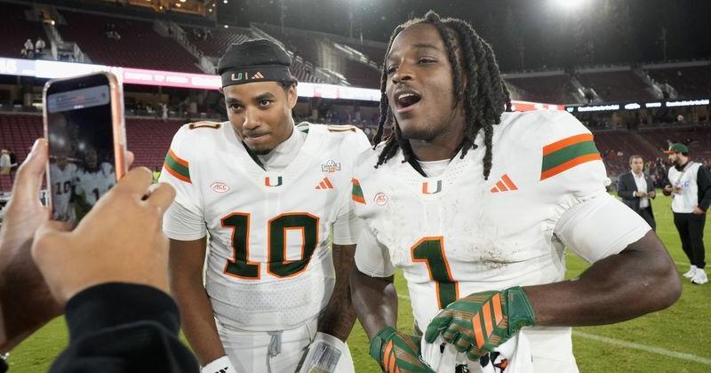 Top 25 roundup: Malachi Toney sets receiving record for No. 7 Miami