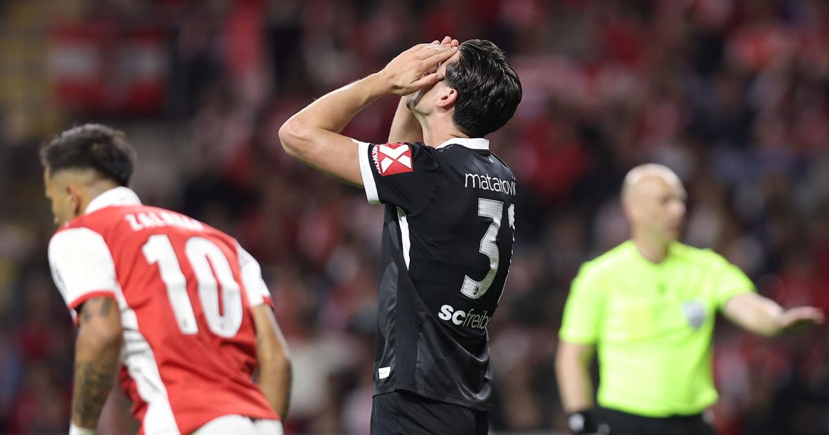 Dorgeles' 92nd-Minute Strike Gives Braga Edge Over Freiburg in Europa League Semi-Final First Leg — image 1