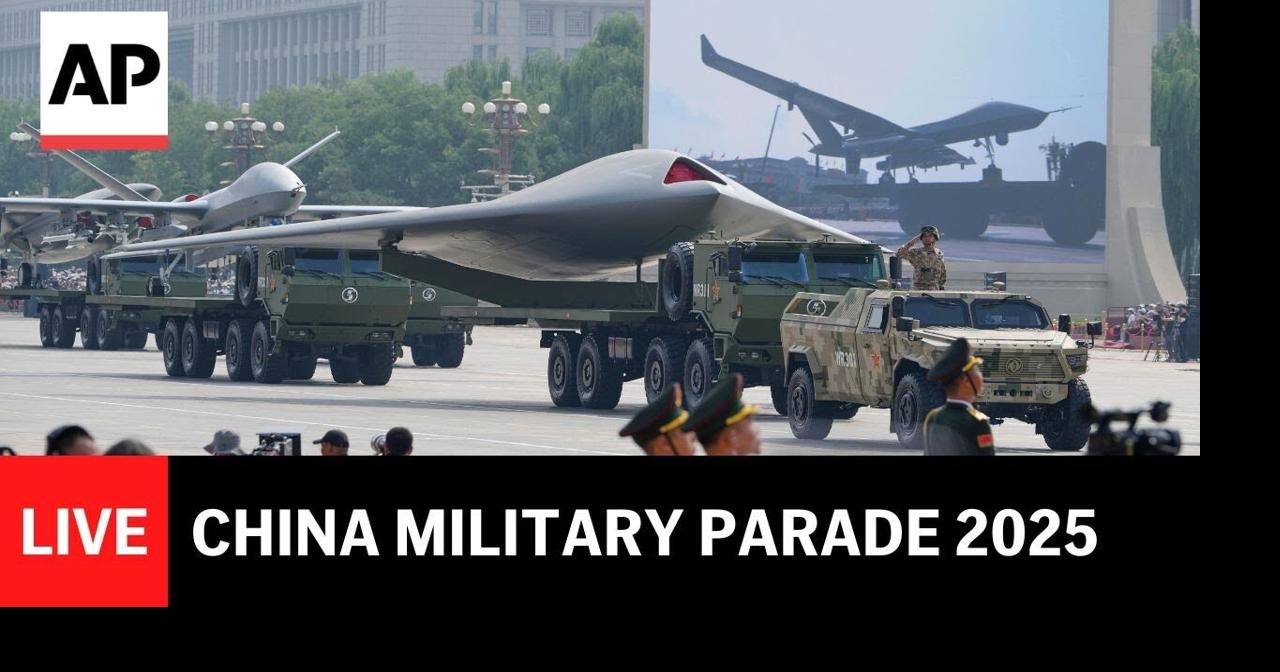 China military parade 2025 LIVE: Weapons on display as Putin and Kim ...
