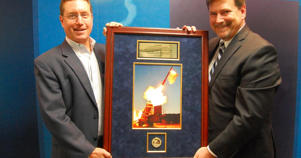 Joe Pacific Lockheed Martin Lufkin's Lockheed Martin celebrates 20th anniversary of PAC-3 missile's ...