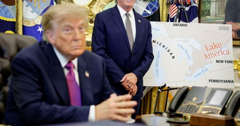U.S. President Trump signs executive order at the White House in Washington