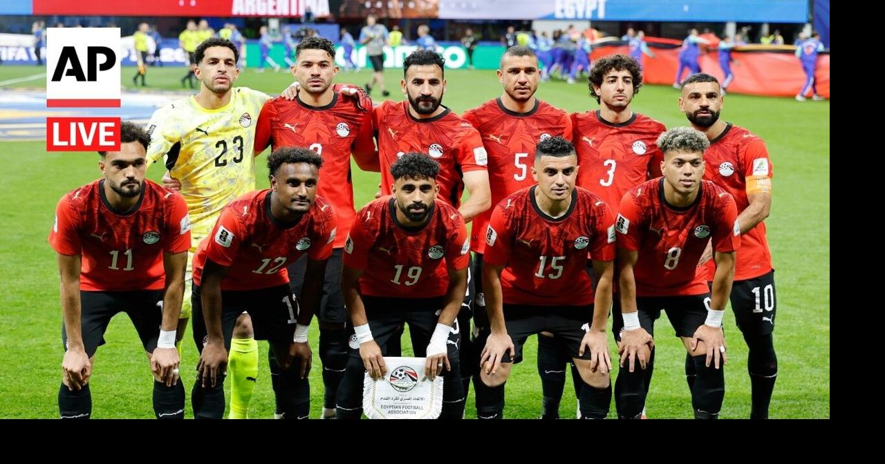 LIVE: Egypt soccer team returns after World Cup loss to Argentina | Ap Video
