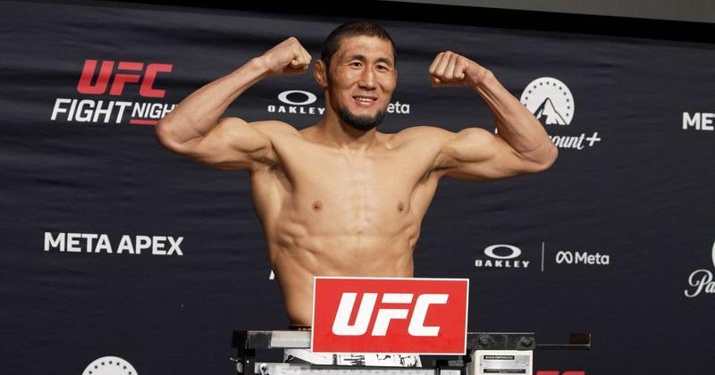 Myktybek Orolbai, UFC Fight Night 269 weigh-ins