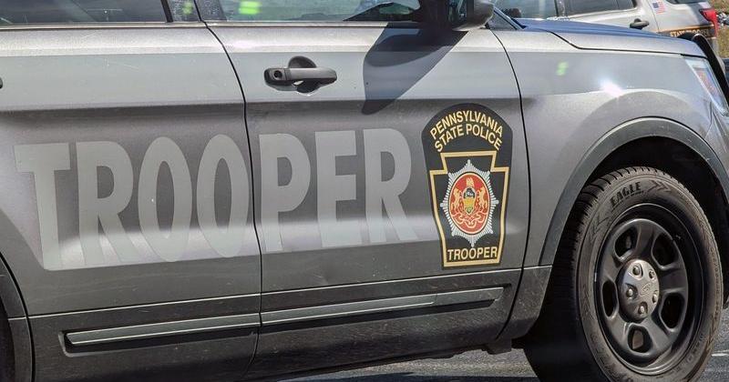 A file photo showing Pennsylvania State Police vehicles