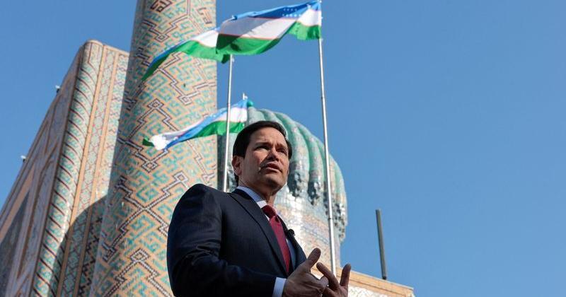 US Secretary of State Marco Rubio visits Uzbekistan