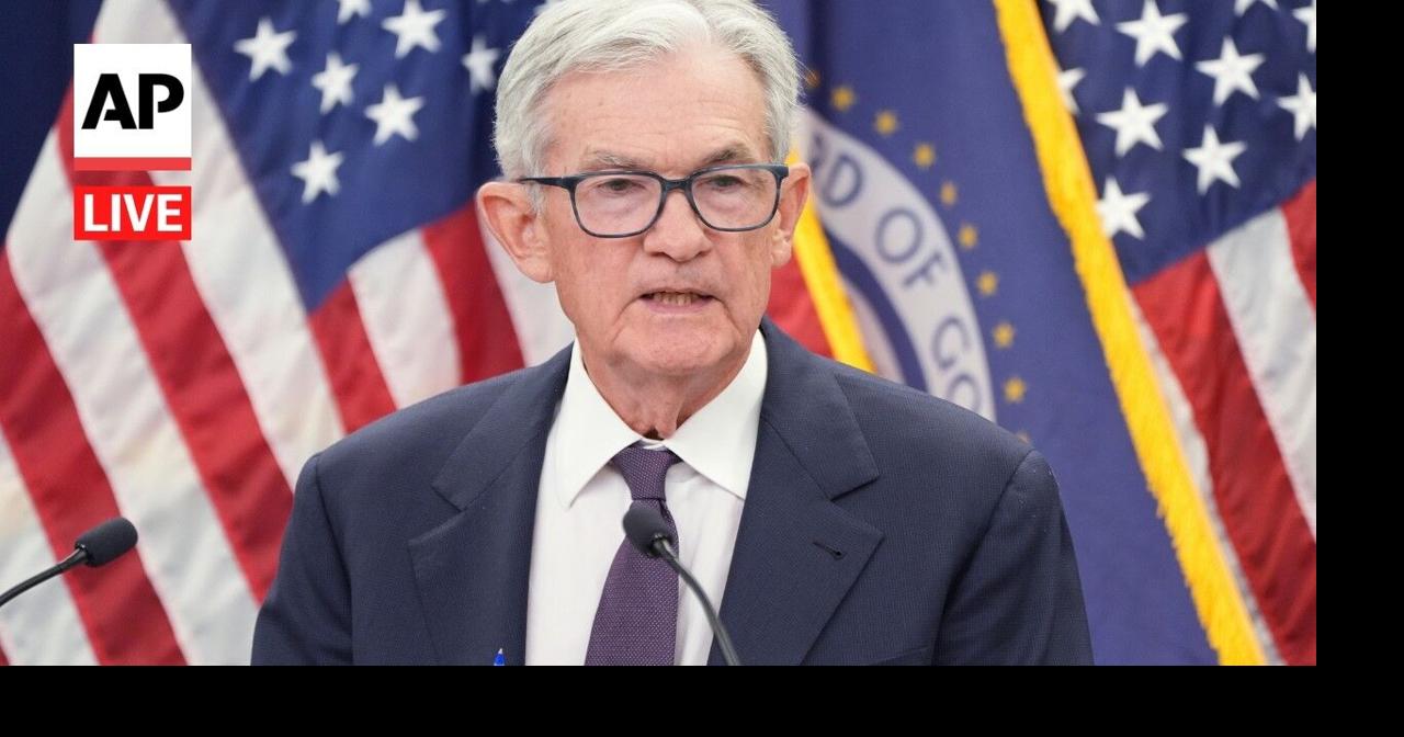 Jerome Powell LIVE: Fed Chair speaks after interest rate decision | Ap ...