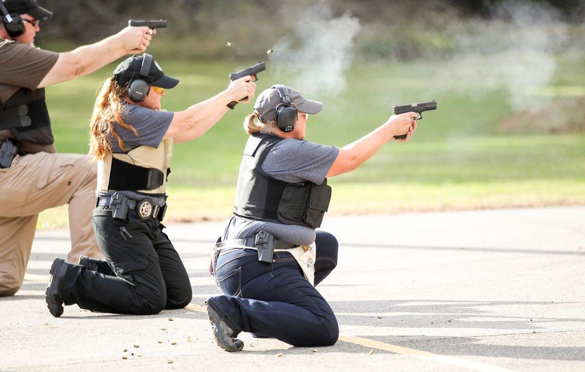 Probation officers get some experience with tactical training 