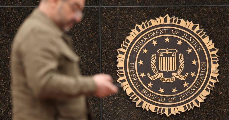 The seal on the FBI headquarters in Washington