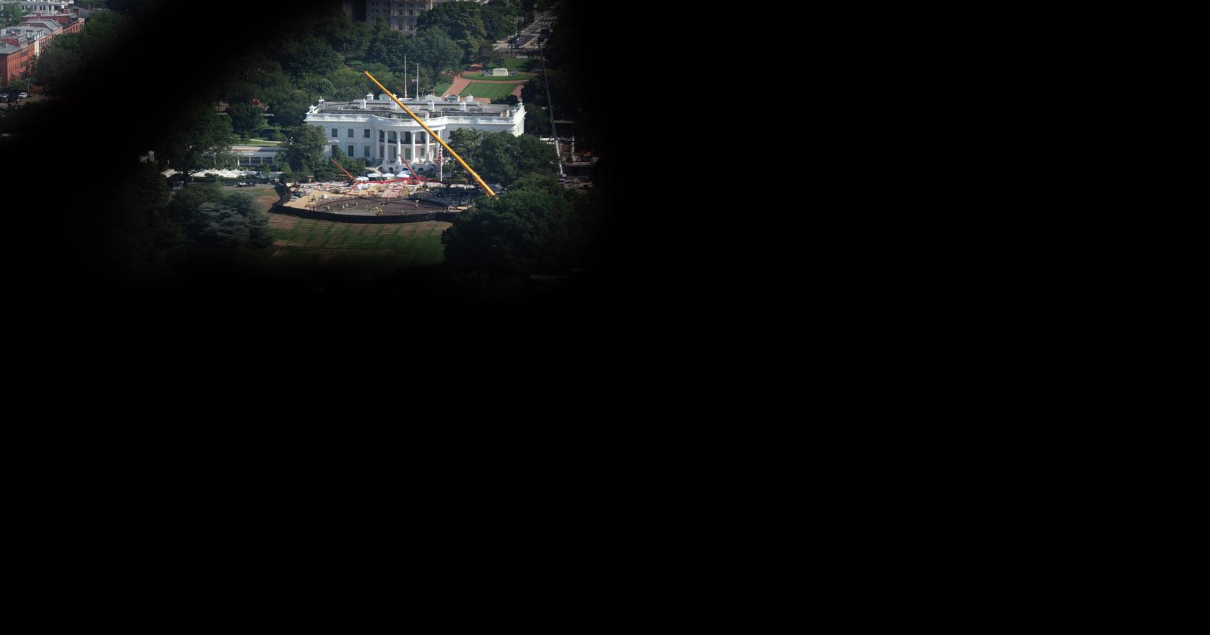Trump White House Helipad