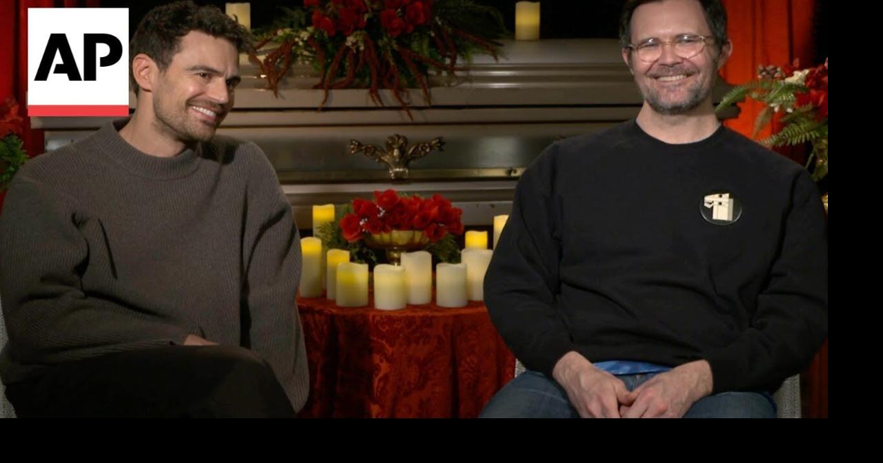 Theo James and Oz Perkins on 