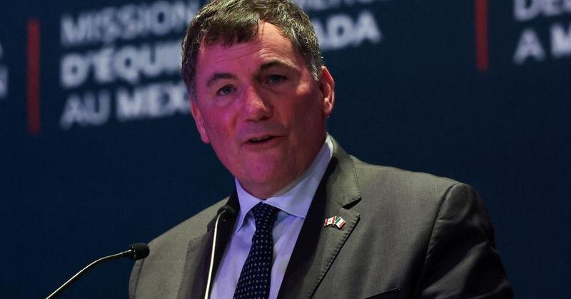 Mexico's Economy Minister Marcelo Ebrard meets with Canada's Minister responsible for Canada–U.S. Trade and Intergovernmental Affairs and One Canadian Economy, Dominic LeBlanc