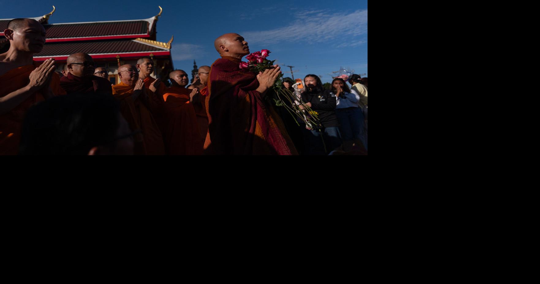 Walk for Peace Buddhist Monk