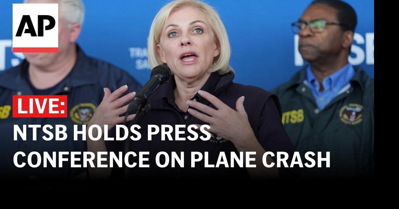 LIVE: NTSB holds press conference on plane crash | Ap Video ...