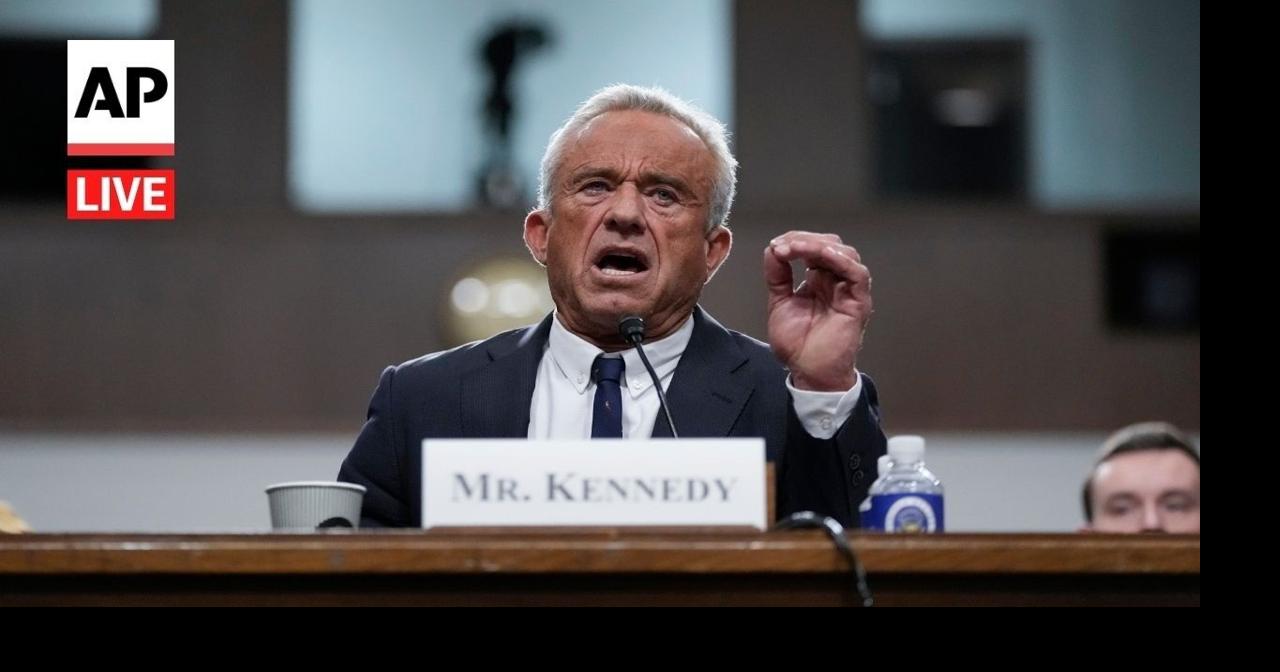 LIVE: RFK Jr. testifies on HHS budget before House committee | Ap Video ...