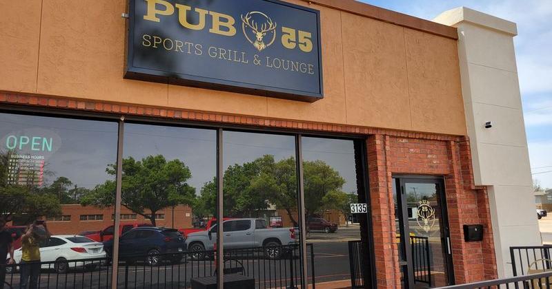 Pub 55, 3135 34th St., opens for business, as seen on Tuesday, March 31, 2026 in Lubbock, Texas.
