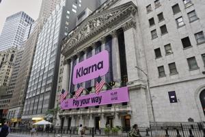 Klarna shares rise 15% in their first day of trading on Wall Street