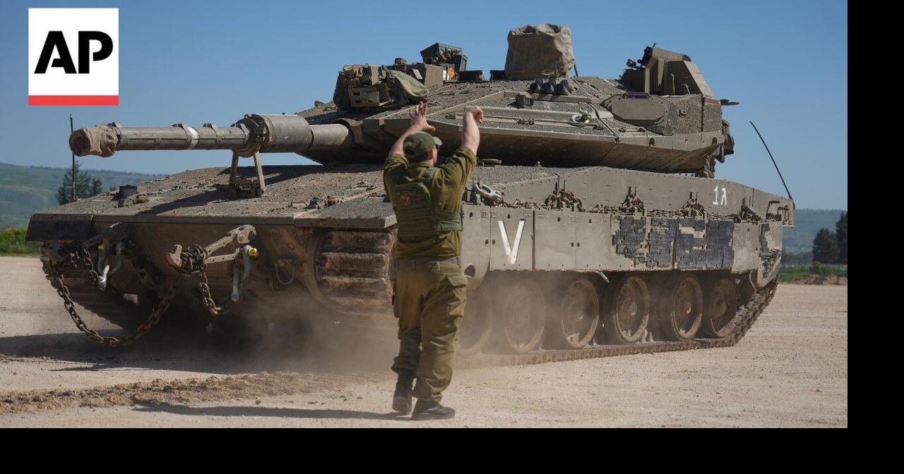 Israeli tanks move to Lebanon border as Israel strikes the country | Ap ...
