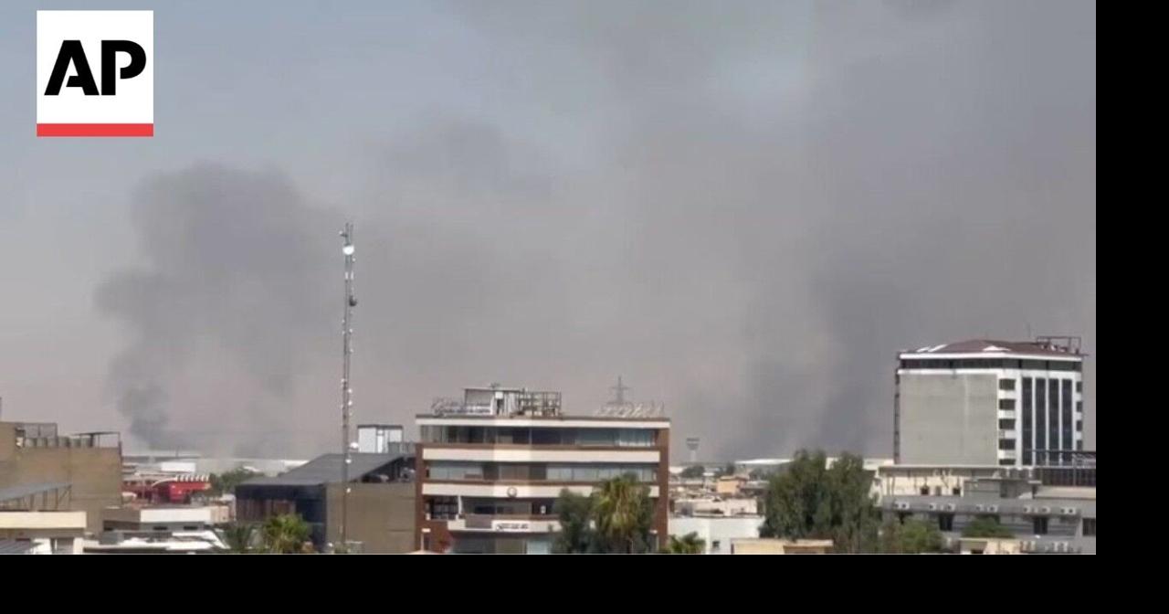At least 7 explosions near military base hosting US forces in northern Iraq | Ap Video